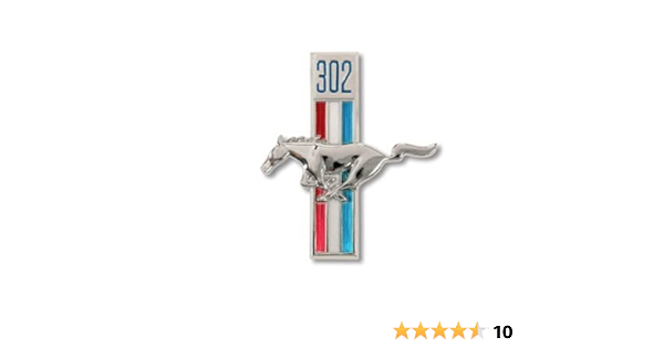 Amazon Mustangフェンダーエンブレムrunning Horse Lh 302 1968 エンブレム 車 バイク