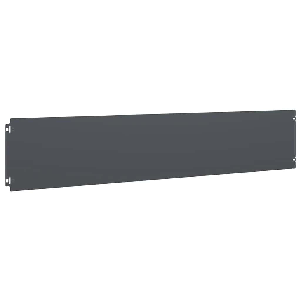 Krawędzie trawnikowe antracytowe ze stali walcowanej na zimno, 20 x 103 cm, 30 sztuk, obramowanie rabatek z systemem wtykowym, do ochrony krawędzi i ochrony krawędzi w ogrodzie przed domem