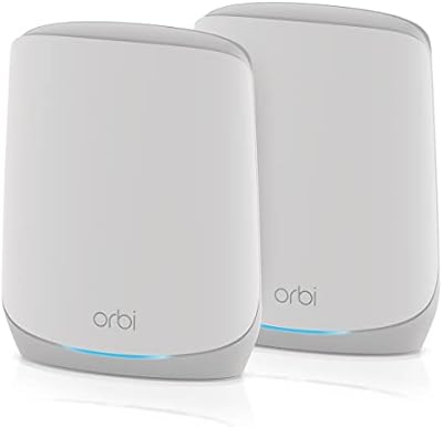 NETGEAR Red Mesh WiFi 6 Orbi tribanda (RBK762S) Router + 1 Extensor de Rango satélite, Funciones de Seguridad, hasta 5,4 Gbps, Cubre hasta 350 m2, 75 Dispositivos, Seguridad Armor Gratuita
