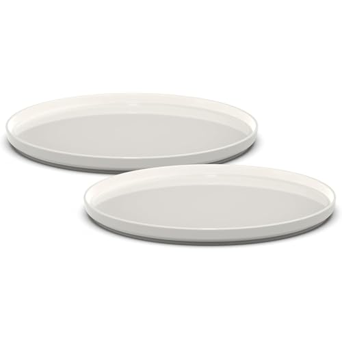 Thomas Speiseteller Set | Premium Porzellan Geschirr für Spülmaschine Mikrowelle Stilvoll | 26 cm | 2er-Set