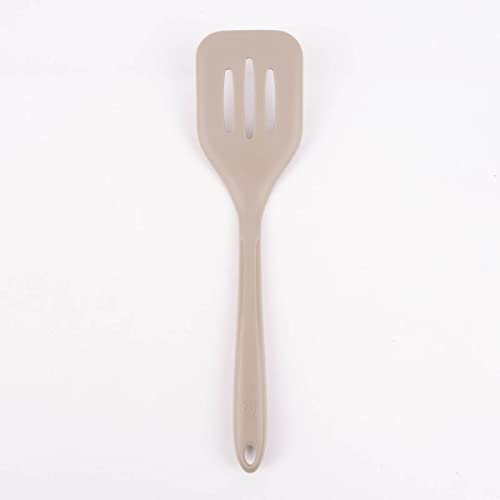 Kochblume Flexwender | Premium-Silikon & BPA frei| Hitzebeständig | Spülmaschinenfest | 30cm | Farbe: taupe