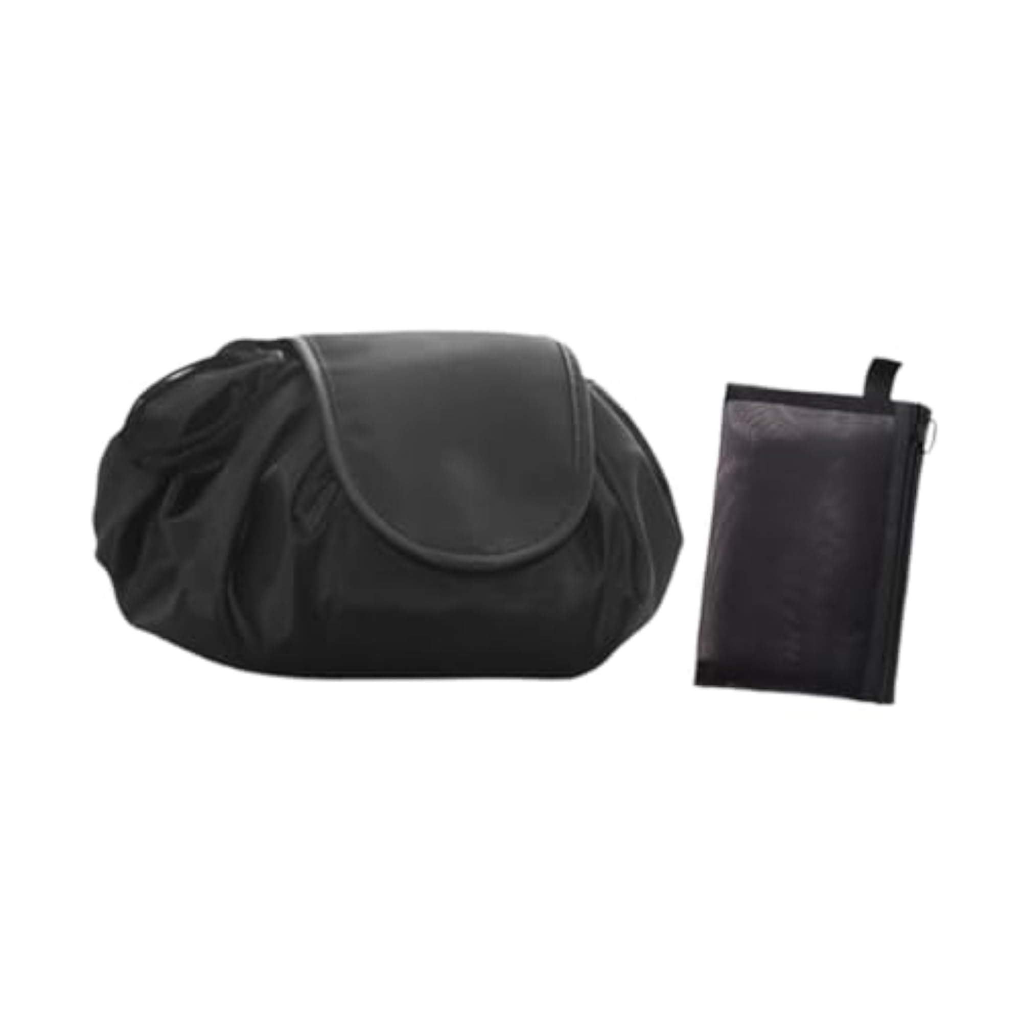 Durable Drawstring Makeup Bag Organizer for Travel, L Brush Bag