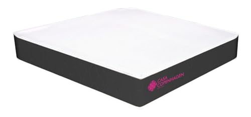 Image of Casa Copenhagen,Dual Memory Foam 5-Inch Double Size Mattress 7 Years Warranty (78x60x5 Inches, Grey Sparrow)