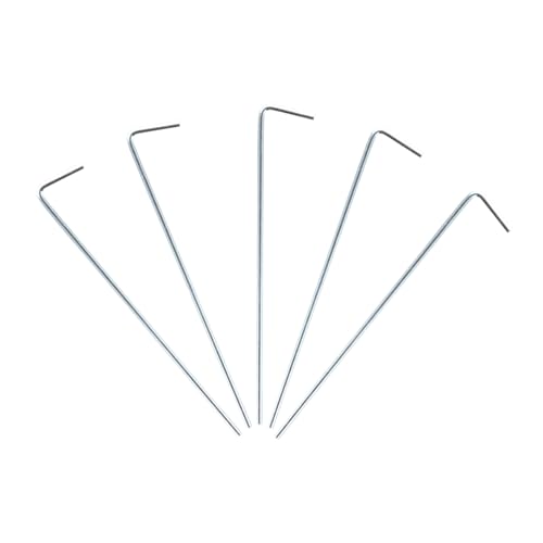 40 Piquetas para Tienda de Campaña de Inoxidable Resistente Accesorios Camping Senderismo 2