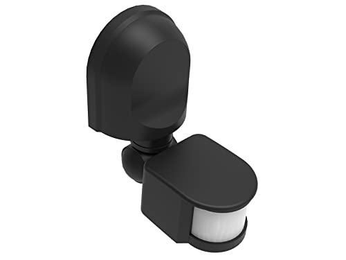 QWYEURO Interruptor Ajustable 1200W/12M máximo del Detector del Sensor de Movimiento de PIR el 180° Cover