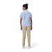 French Toast Big Girls' Short Sleeve Button Down Oxford with Darts, Light Blue, 8
