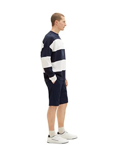 TOM TAILOR Herren 1035037 Slim Chino Bermuda Shorts mit Stretch, 10668 - Sky Captain Blue, 28 – Ansicht 3