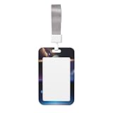 Cosmic Saturn Prints Industriemarken-Schutzhülle, transparent, wasserdicht, transparent, für Verkaufs-Supermärkte und Büros