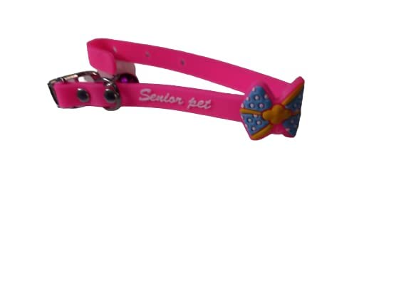 PSK PET MART Adjustable Rubber Collar for Dog and cat Colour May Very (Pack of 1 pcs ) (Pink) (B0BQJK6CLH) Amazon Price History, Amazon Price Tracker