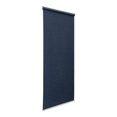 GoodHome Store Enrouleur occultant Thermique Iwerne Bleu Marine 60 x 180 cm