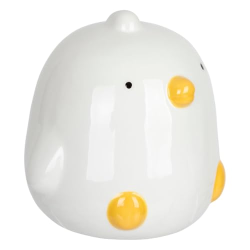 Atmosphera for Kids - Tirelire Enfant en Dolomite Poussin 15cm Blanc