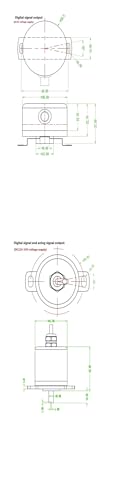 Codeur sans contact WOA-A capteur de position haute résolution effet Hall 0-10V - 5