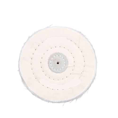 Roue de polissage en peluche de coton 75 mm disque de tissu 3 inch