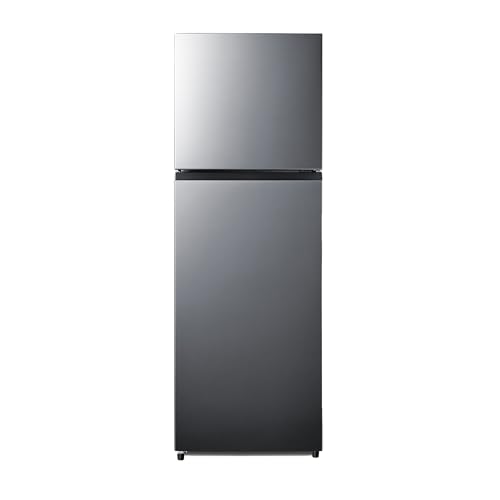 Image of Summit 24" Refrigerator, 11.6 cu.ft Capacity Refrigerator-Freezer, Energy Star, Stainless Steel Look - FF1142PL