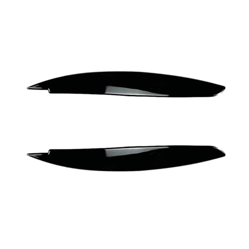 Kit paupières de phare BMW E87 E82 finition carbone : habillage carrosserie premium ABS 2 pièces