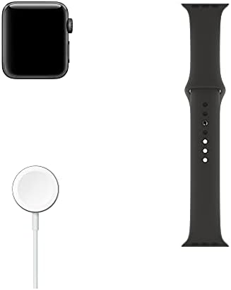 Apple Watch Series 3 (GPS, 38mm) - Space Grey Aluminum Case with Black Sport Band