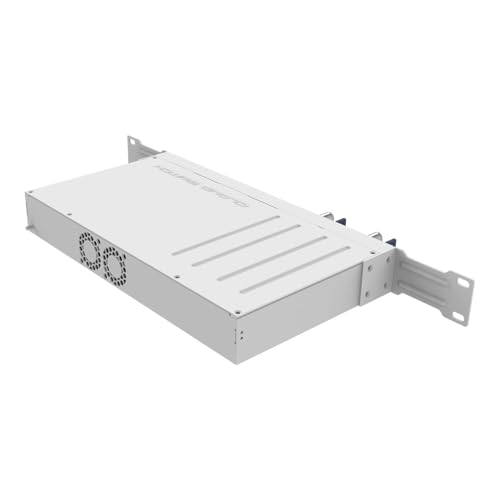 Image of MikroTik CRS504-4XQ-IN Cloud Router Switch 650MHz 4xQSFP28 Compatible with 40G, 25G, 10G, and 1G Fiber Connections