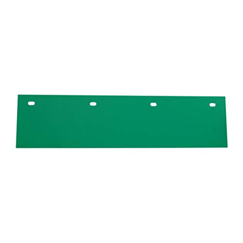 Image of Grand General 30952 24 inch X 6 inch Green Poly Top Mud Flap