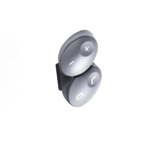 Boutons de volant voiture pour corriger les touches collantes Mercedes W211 W219 gris foncé