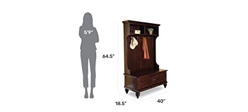 Bermuda Expresso Hall Tree Stand By Home Styles #TOP4