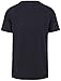 MLB Men's Distressed Imprint Match Team Color Primary Logo Word Mark T-Shirt (Cleveland Guardians Navy, Large)