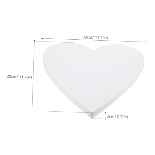 Kit de marcos DIY en forma de corazón DOITOOL para decoración romántica de bodas 3