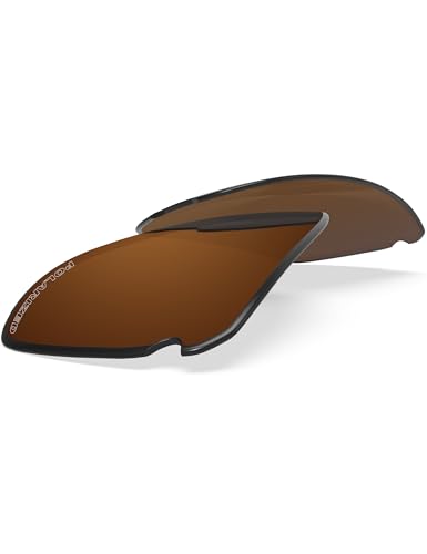 Image of BLAZERBUCK Replacement Lenses & Nose Pads Piece for Oakley RPM Squared OO9257 /RPM Edge OO9250 Sunglass