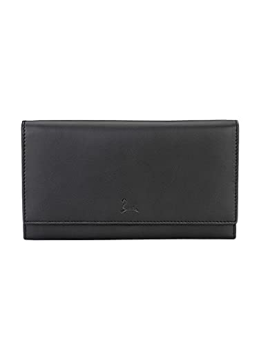 pacific gold Stylish Faux Leather Mobile Pro Light Weight Slim Purse/Wallet for Women, Ladies, Girls - Black Colour Ideal for Gift-picture-29
