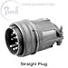 Amphenol Industrial Circular Connector Plug Size 28, 22 Position, Cable - MS3106F28-11S