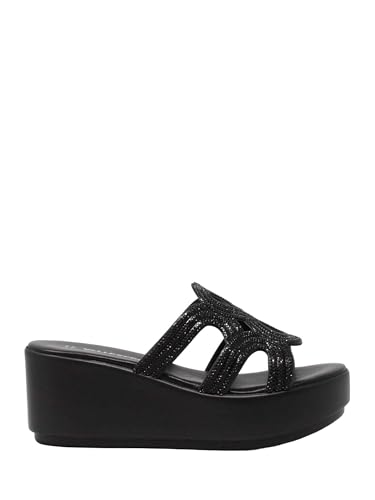 Sandale Valleverde 24404 noire pour vos soirées d'été