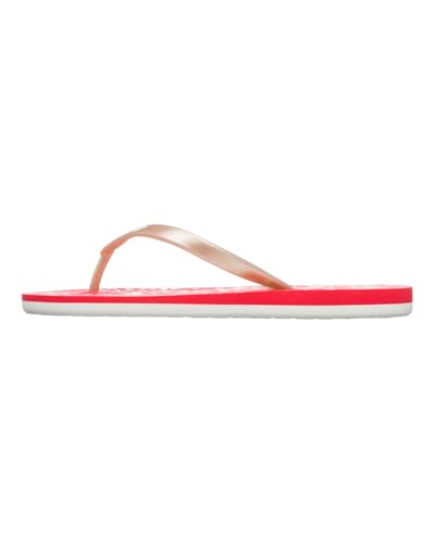 Roxy Sandales Tahiti Vii pour femme, Or rouge., 37 EU