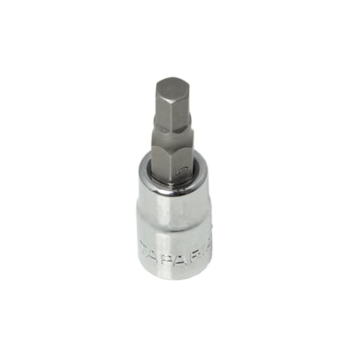 Image of Taparia 1 /4 inch Square Drive Allen Hex Socket Bit Set (AH 3,4,5 mm)-Hardened CrV Steel Socket S2 Hex Bits-Compatible With Ratchets, L Handles, Wrenches, Power Tools-Automotive Repair Tools for Garages
