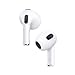 Apple AirPods (3rd Generation) Wireless Ear Buds, Bluetooth Headphones, Personalized Spatial Audio, Sweat and Water Resistant, Lightning Charging Case Included, Up to 30 Hours of Battery Life