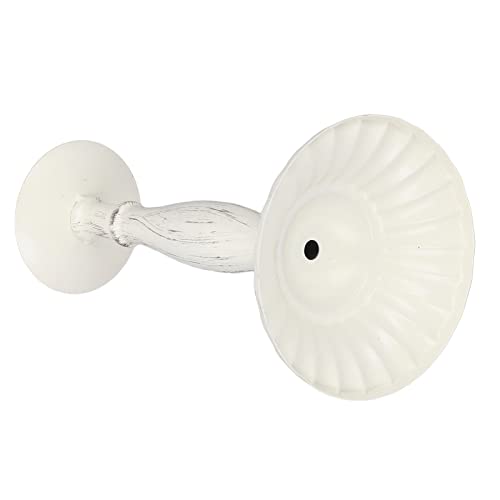 Palitos de vela decorativos, castiçais envelhecidos de metal, castiçais cônicos vintage para mesa de