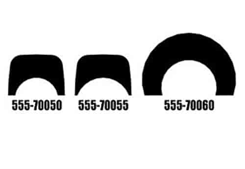 Jegs 70060 Sfi 45.1 Half-Circle Padding | Fits 1.5 Inch Thru 2 Inch Diameter Roll Bars thumb #3