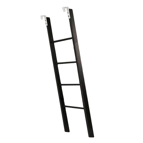 Échelle de lit noire réglable pour remorque et camion rustique - 2
