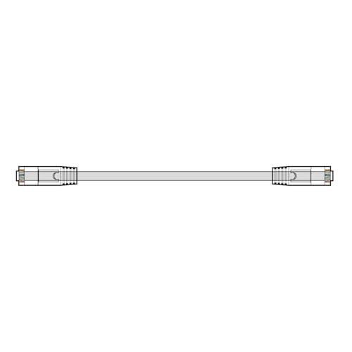 Câble Ethernet Cat6a FTP 25cm lot de 10 cordons réseau fins 10 Gbit/s AV:Link