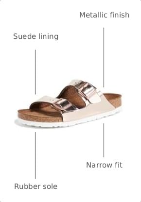 Image of Birkenstock Unisex Adult Arizona Soft Footbed Sandals