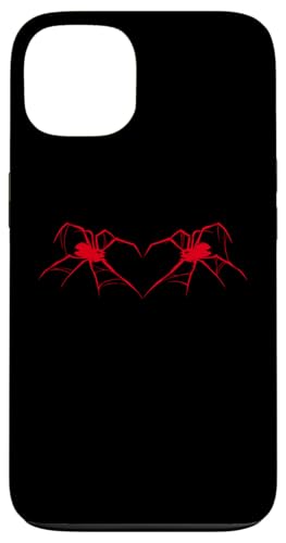 �n���E�B�� �N���̑� �R�X�`���[�� �S�X �n�[�g �X�p�C�_�[�n�[�g �X�}�z�P�[�X iPhone 13 �p