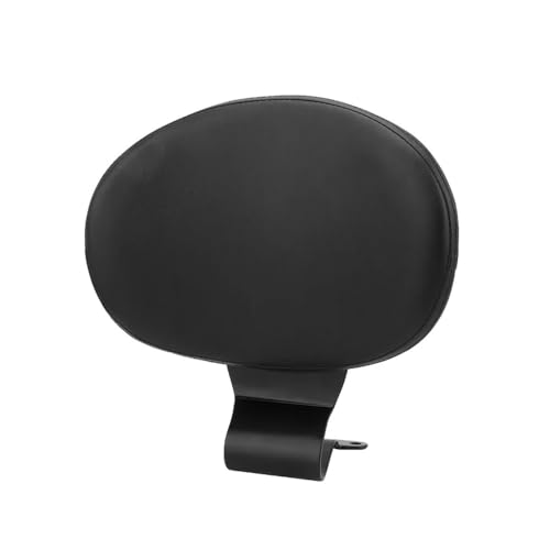 Coussin dossier appui-dos conducteur moto VTX1300 selle cuir custom noir
