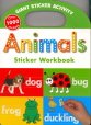 Hardcover Giant Log Sticker Activity Animals Book