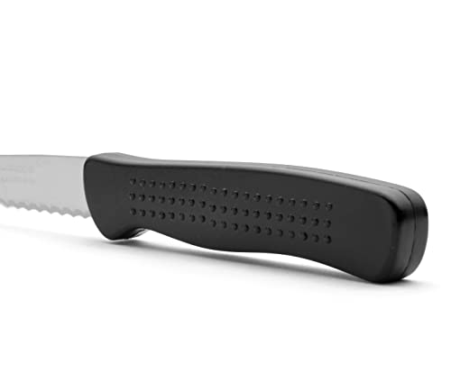 Miniatura 6 de Arcos Cuchillos De Mesa - Cuchillo Chuletero Cuchillo De Mesa - Hoja De Acero Inoxidable Nitrum 110 Mm - Mango De Polipropileno - Color Negro