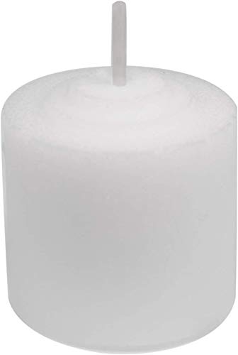 Root Candles Fragrance Free Votive Candles Premium 10-Hour Votives Handcrafted Beeswax Blend Candle, 12-Count, Unscented