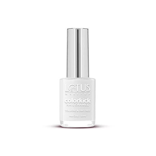 Image of Lotus Make-Up Colorkick Nail Enamel - Transparent 901 | Chip Resistant | Glossy Finish | 10ml