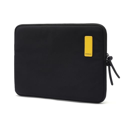 MOKOBARA Aisle Laptop Sleeve 14 Inch Travel Notebook Cover Black Pouch | Fits MacBook Air Water Resistant Nylon Padded Scratch Proof Microfiber Slim Profile Smooth Zipper Laptop Cover HP Dell Lenovo - Buy MOKOBARA Aisle Laptop Sleeve 14 Inch Travel Notebook Cover Black Pouch | Fits MacBook Air Water Resistant Nylon Padded Scratch Proof Microfiber Slim Profile Smooth Zipper Laptop Cover HP Dell Lenovo Online at Low Price in India - Amazon.in - Image 2