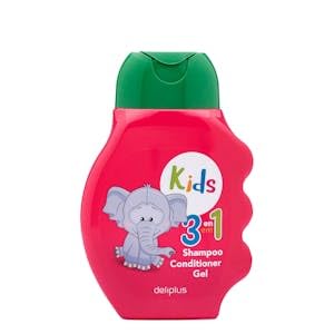 Champú infantil Kids 3 en 1 champú, acondicionador y gel Bote 300 ml Pack 2