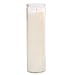 Brilux Classic White Candles in Glass, Set of 4, 8-INCHES Tall