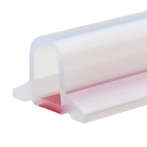 118 Inch Collapsible Shower Threshold Water Dam, Ideal for Wheelchair Accessible, Suitable for Accessibility ADA Handicap Showers (Completely Transparent) 118 Inch Collapsible Shower Threshold Water Dam, Ideal for Wheelchair Accessible, Suitable for Accessibility ADA Handicap Showers (Completely Transparent)