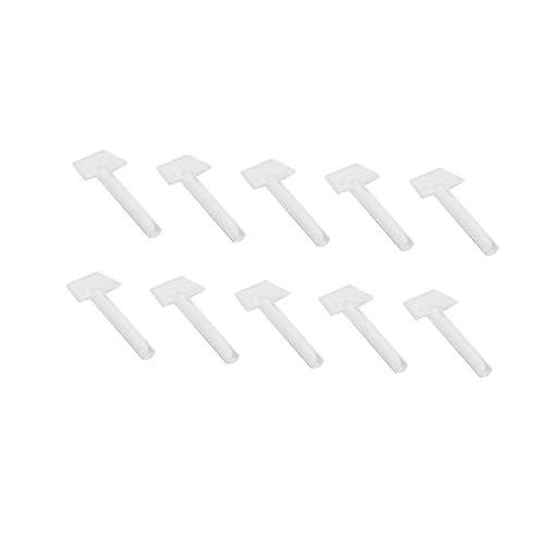 BESTYASH Toothpaste Crank 20pcs Plastic Tube Squeezer Portable Nail- Glue Extruder Tube Squeezer Accessory White