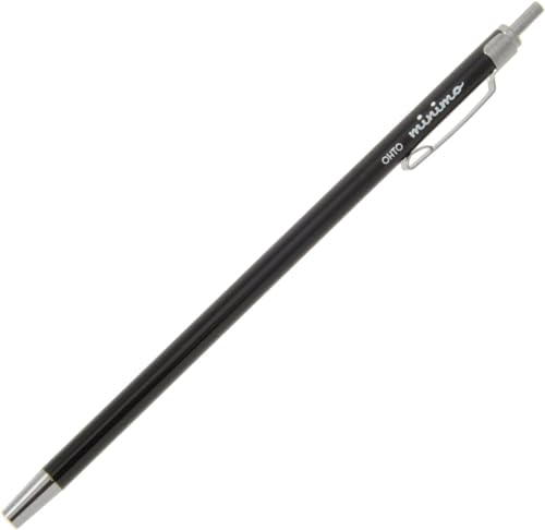 Porte-mine ultra fin OHTO Minimo Sharp 0,5 mm noir anti casse